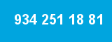934 251 18 81 934 251 18 81